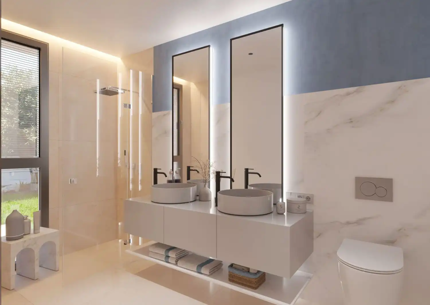 Baño de Casa o chalet en venta en Molina de Segura con Aire acondicionado y Calefacción