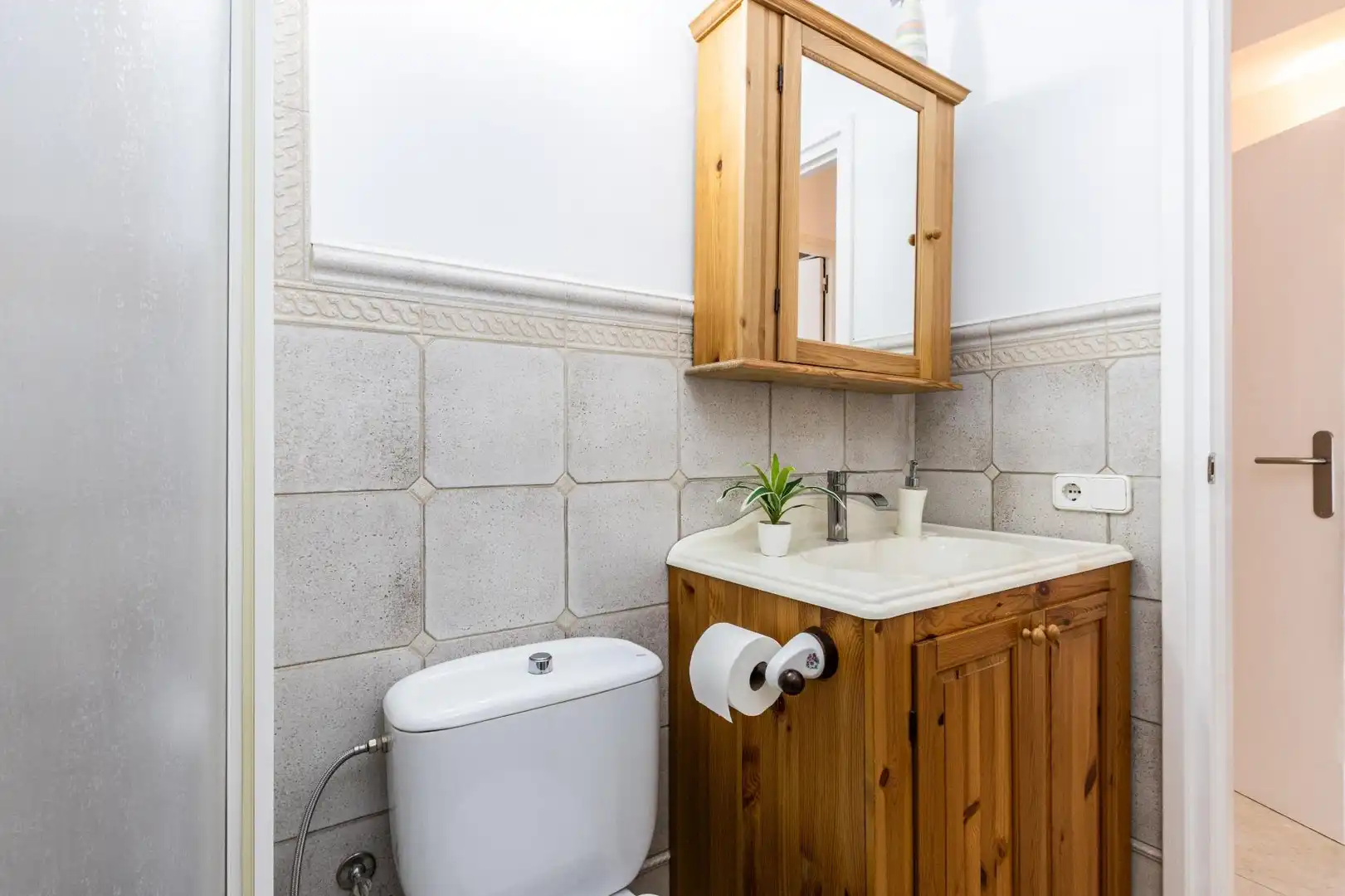 Baño de Casa o chalet en venta en Caldes de Montbui con Aire acondicionado, Calefacción y Jardín privado
