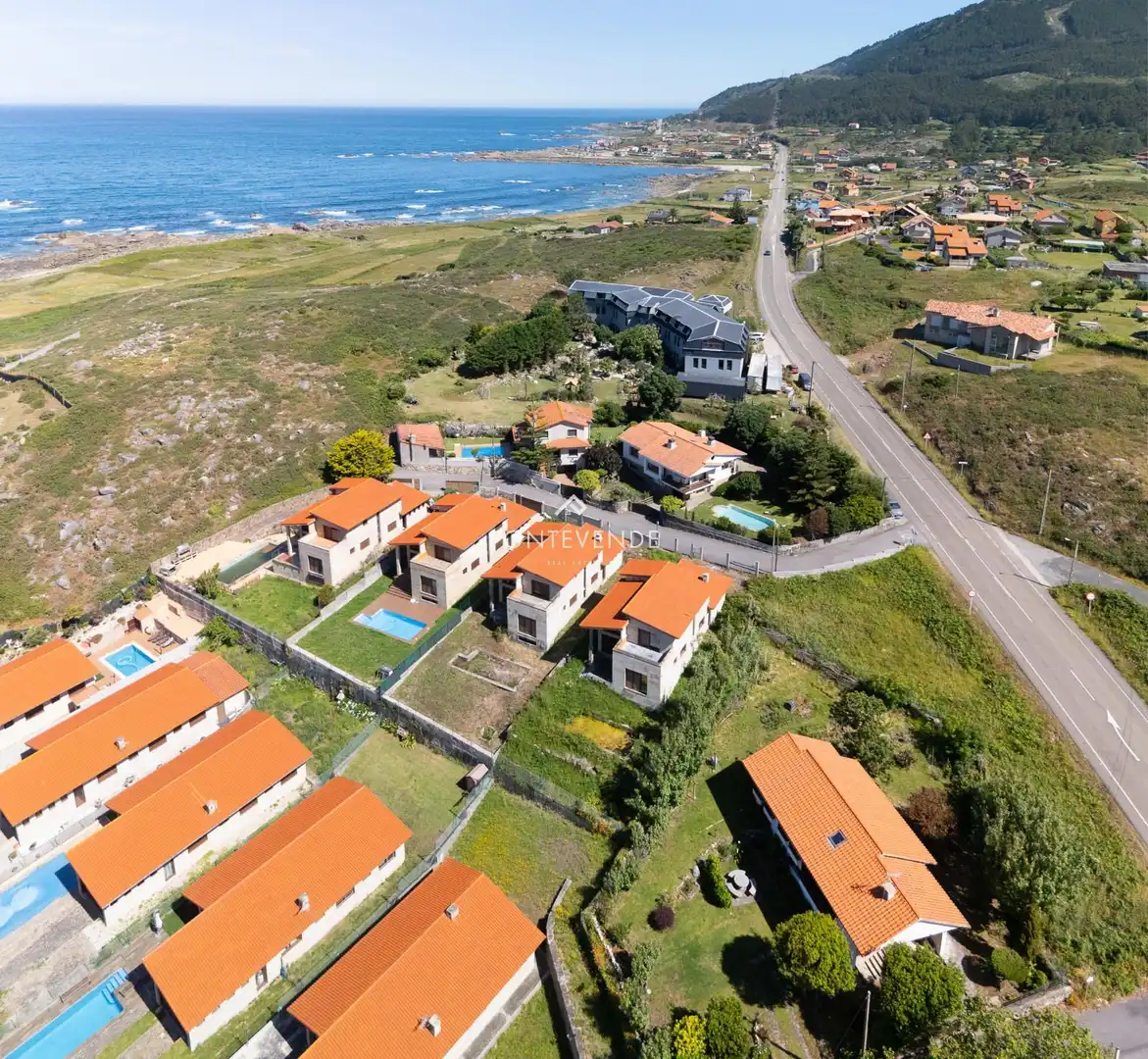 Vista exterior de Casa o xalet en venda en Baiona amb Terrassa i Traster