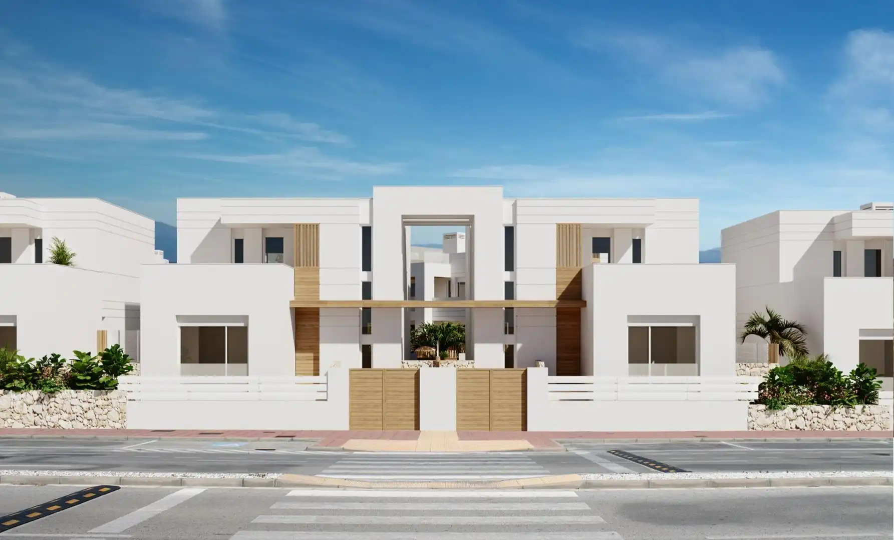 Vista exterior de Apartamento en venta en Pulpí con Jardín privado, Terraza y Balcón