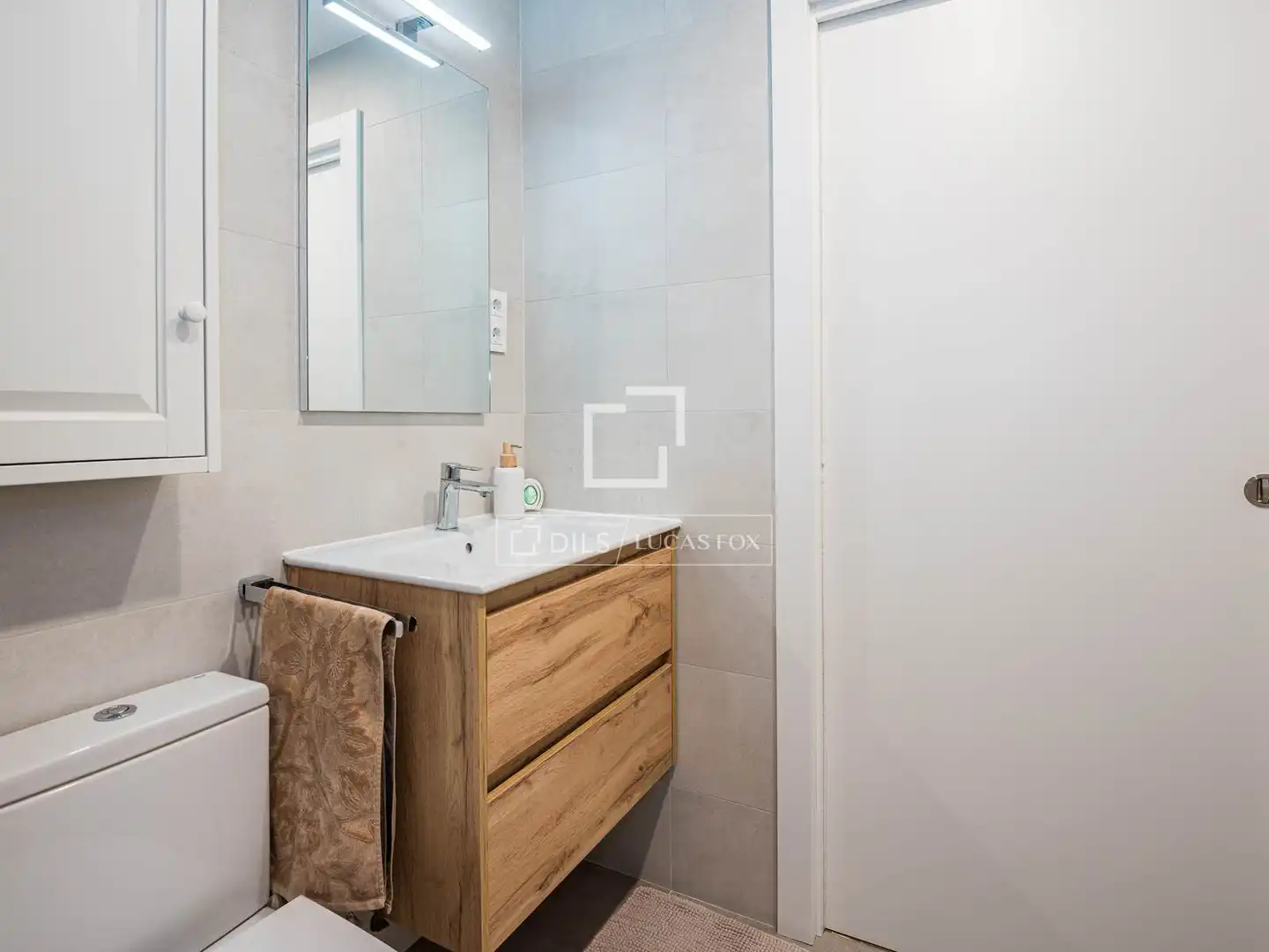 Badezimmer von Wohnung zum Verkauf in Sant Cugat del Vallès mit Klimaanlage, Heizung und Terrasse