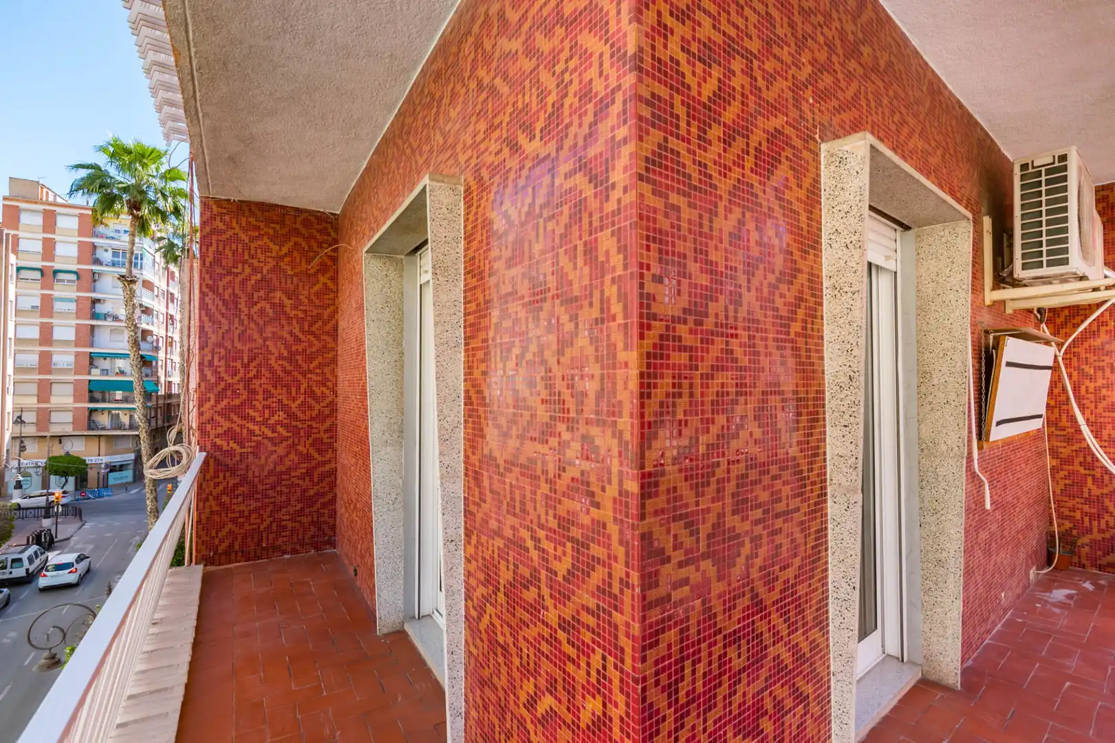 Vista exterior de Piso en venta en Molina de Segura con Aire acondicionado, Parquet y Amueblado