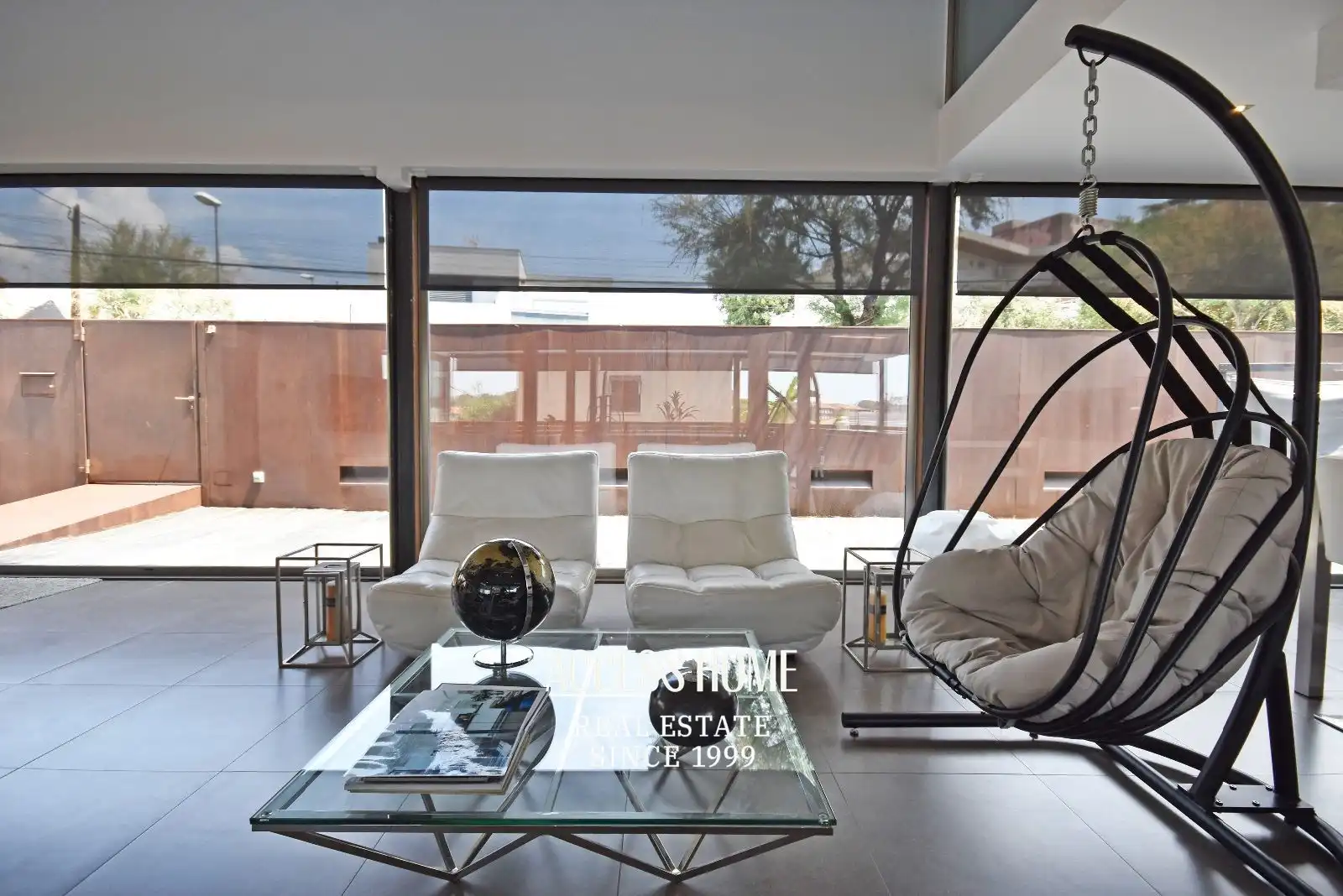 Sala de estar de Casa o chalet de alquiler en Alella con Aire acondicionado, Calefacción y Terraza