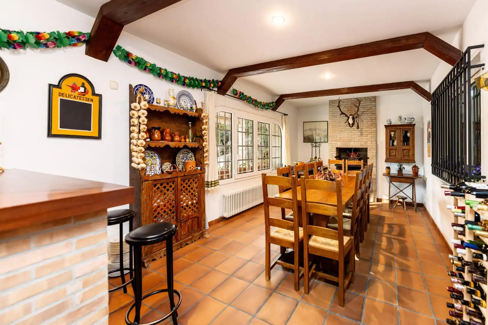 Comedor de Casa o chalet en venta en Torrelodones con Calefacción, Jardín privado y Terraza