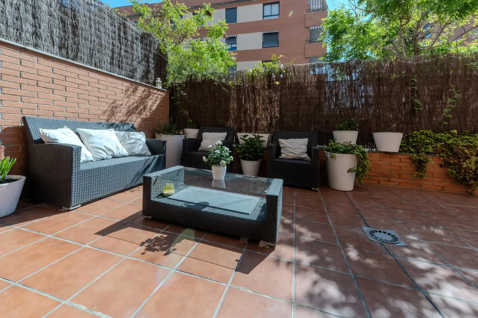 Terraza de Planta baja en venta en Sabadell con Aire acondicionado, Calefacción y Jardín privado