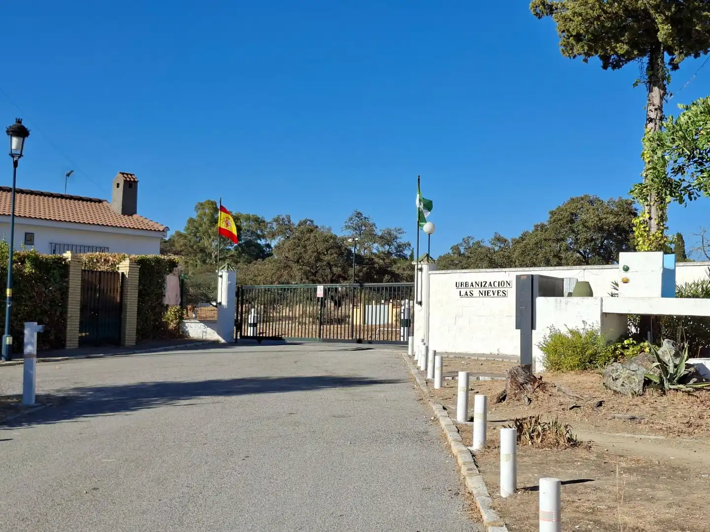 Vista exterior de Casa o chalet en venta en Guillena con Aire acondicionado, Jardín privado y Terraza