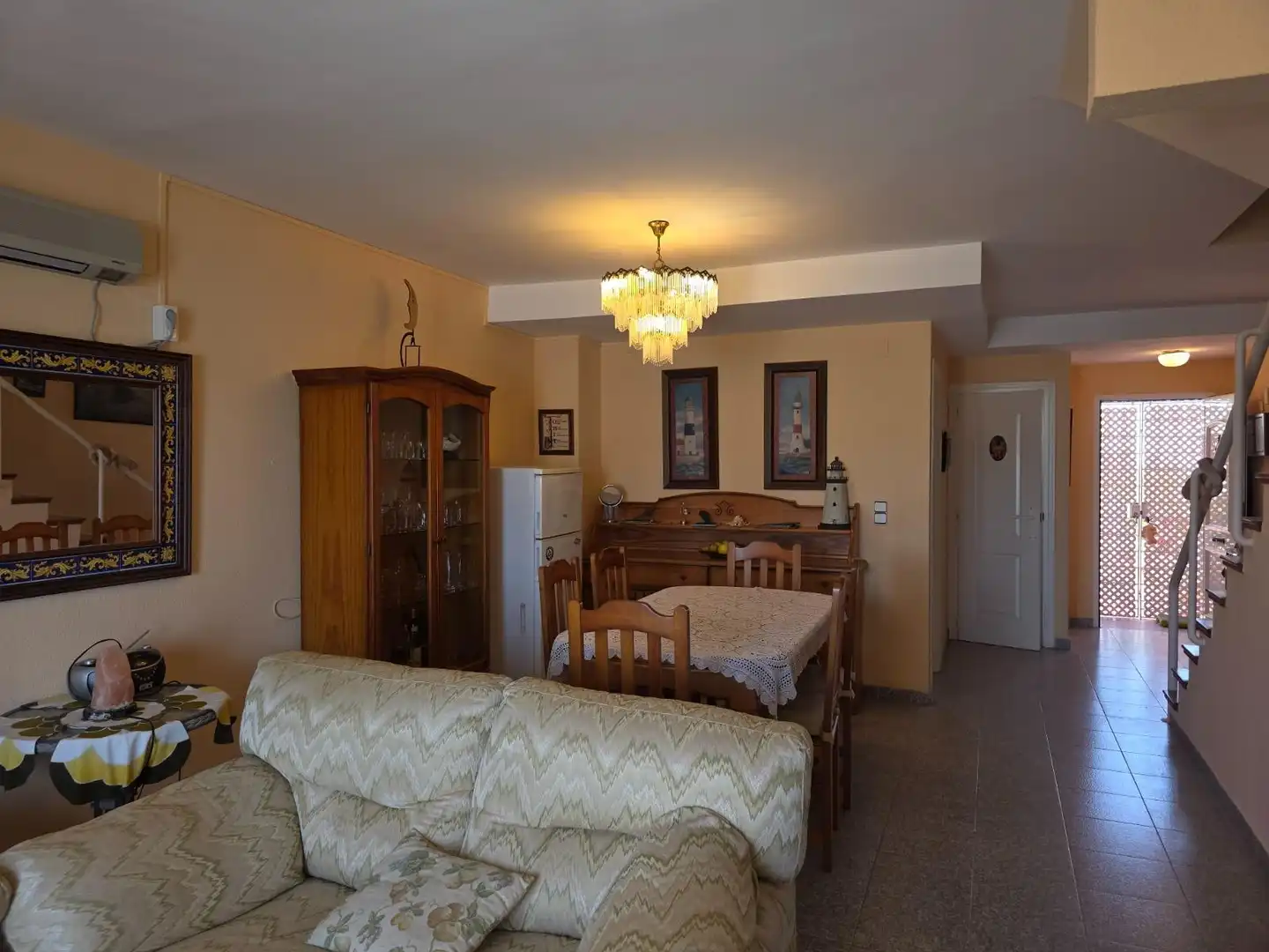 Living room of Detached homes for sale in Cullera  with Air Conditioner, Heating and Terrace