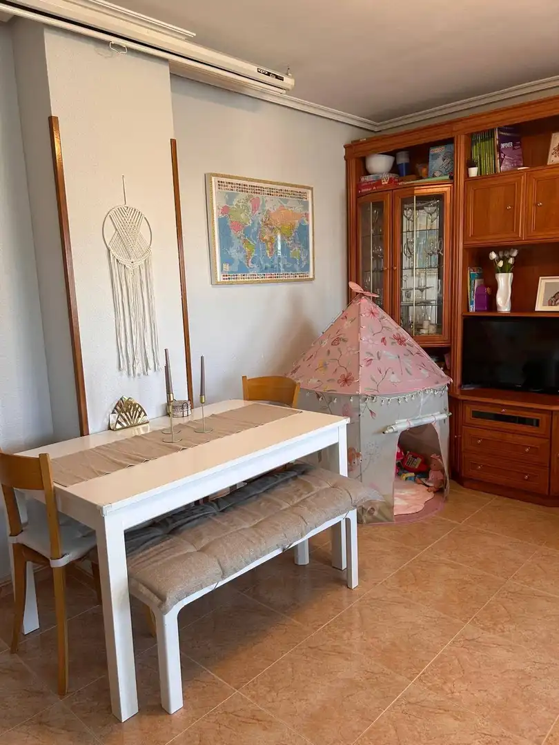 Dining room of Flat for sale in  Madrid Capital  with Terrace