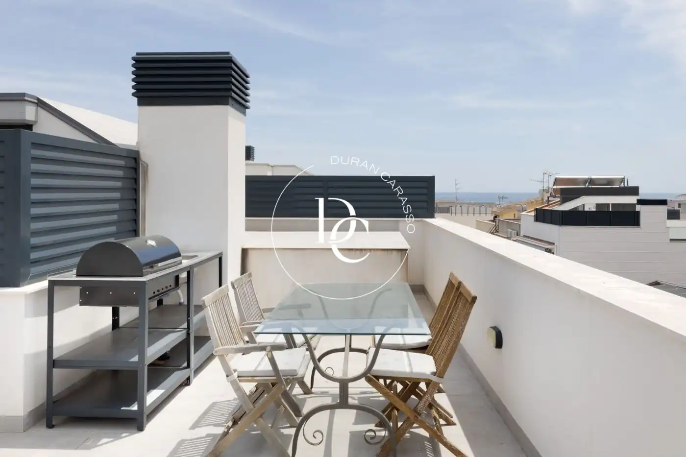 Terrasse von Maisonette zum Verkauf in Sitges mit Klimaanlage, Heizung und Terrasse