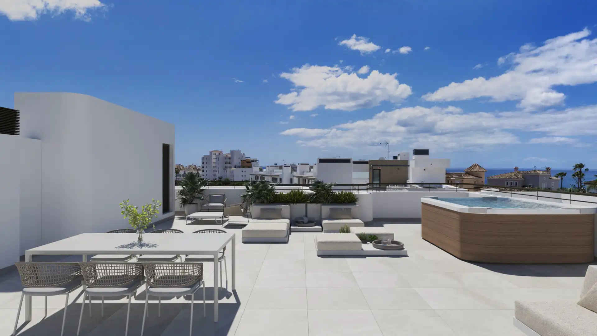 Mini appartamento con terrazza in vendita a Estepona Pueblo, imagen 3