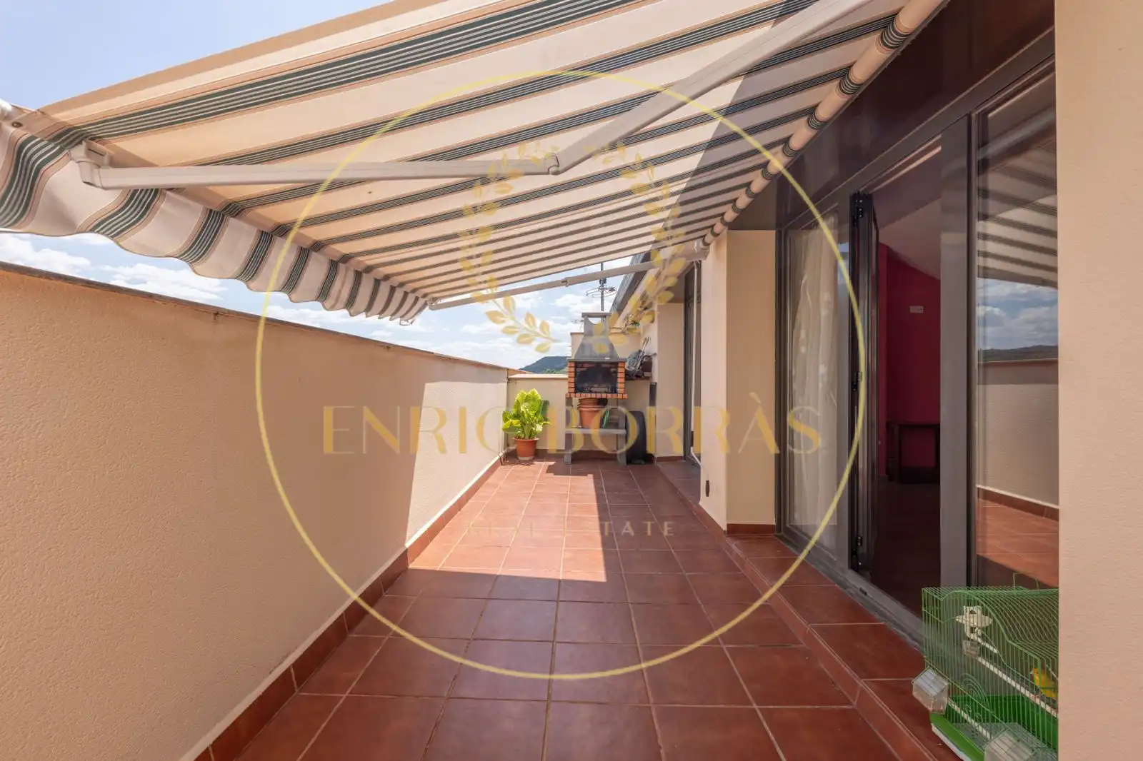 Terraza de Dúplex en venta en Gironella con Aire acondicionado, Calefacción y Jardín privado