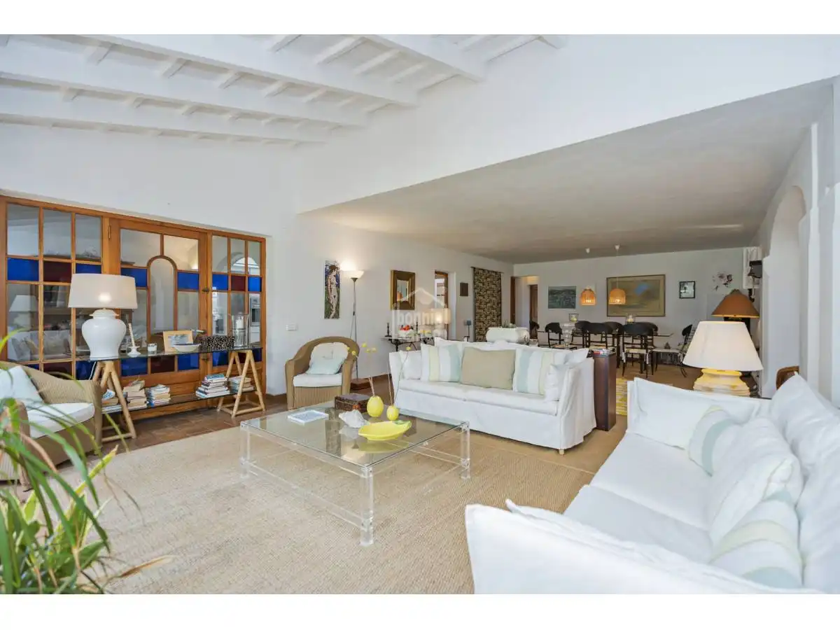 Living room of Country homes for sale in Maó - Mahón  with Private garden, Terrace and Swimming Pool