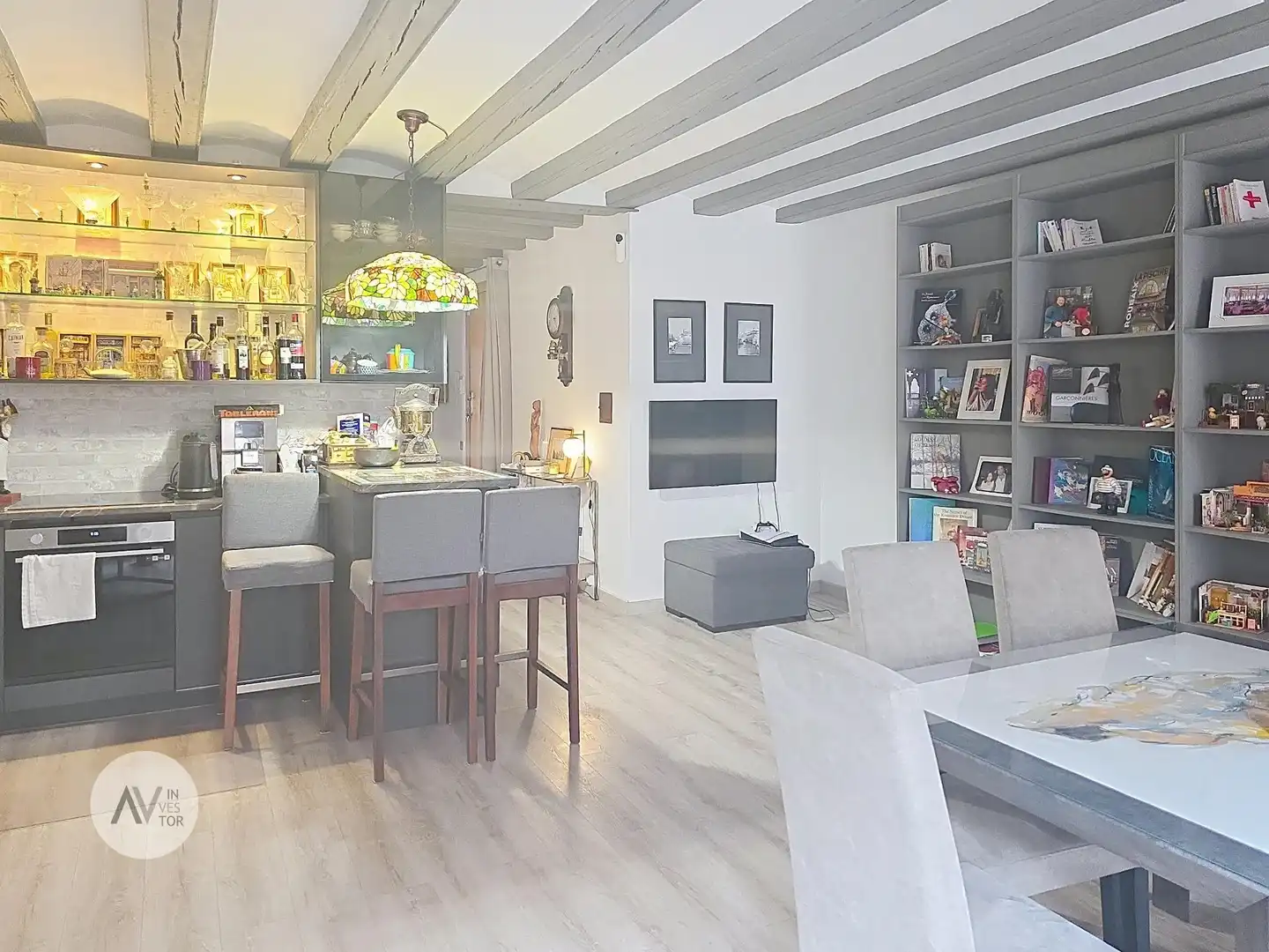 Sala de estar de Ático en venta en Barcelona con Aire acondicionado, Calefacción y Amueblado