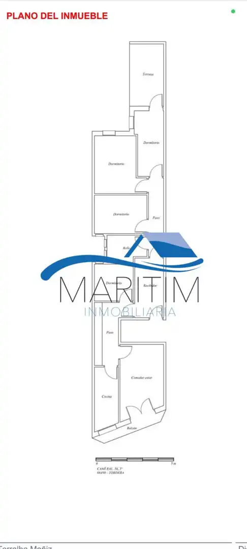 Flat with terrace for sale in Cami ral, imagen 24