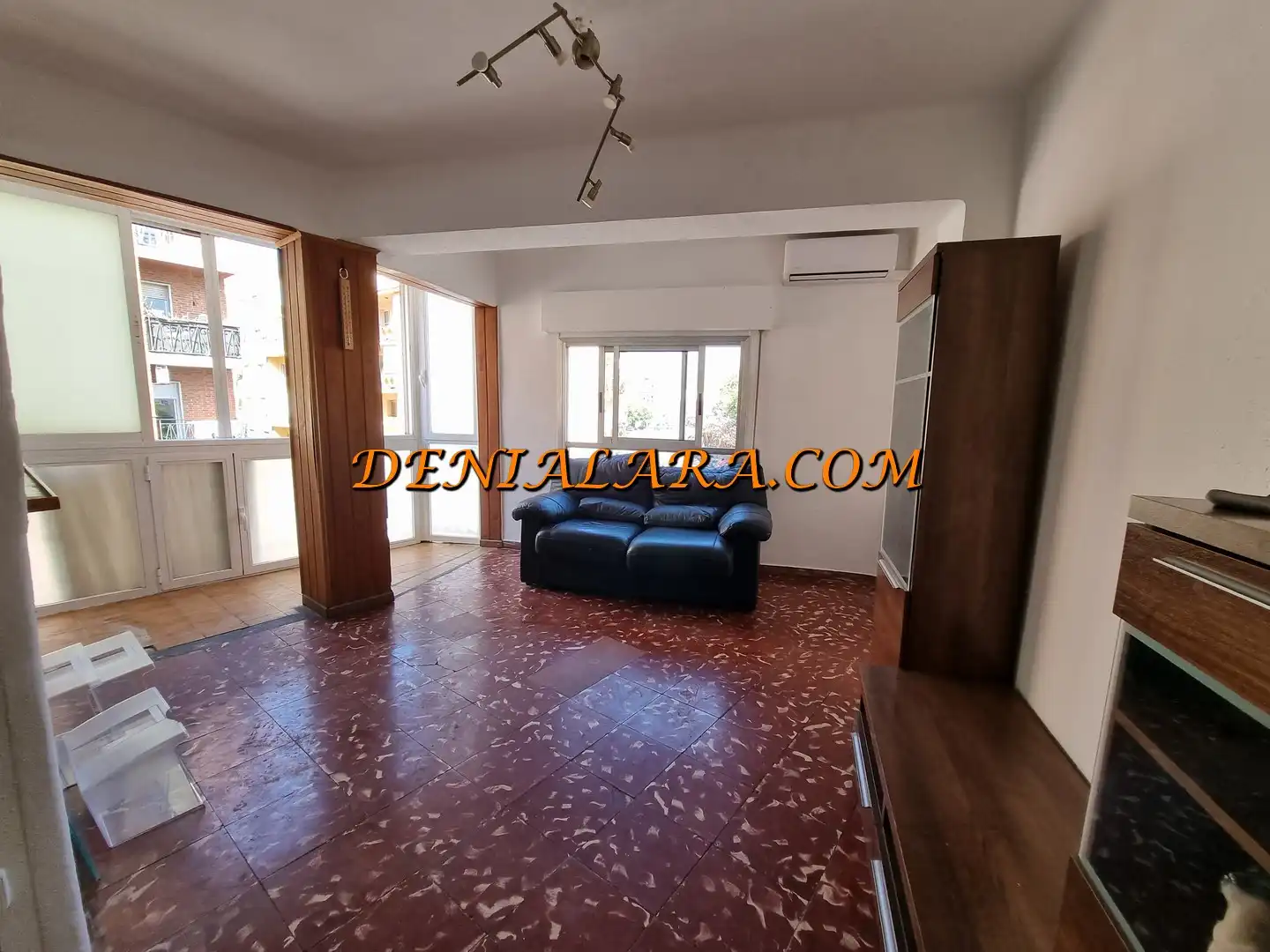 Living room of Flat for sale in Dénia  with Air Conditioner, Terrace and Storage room