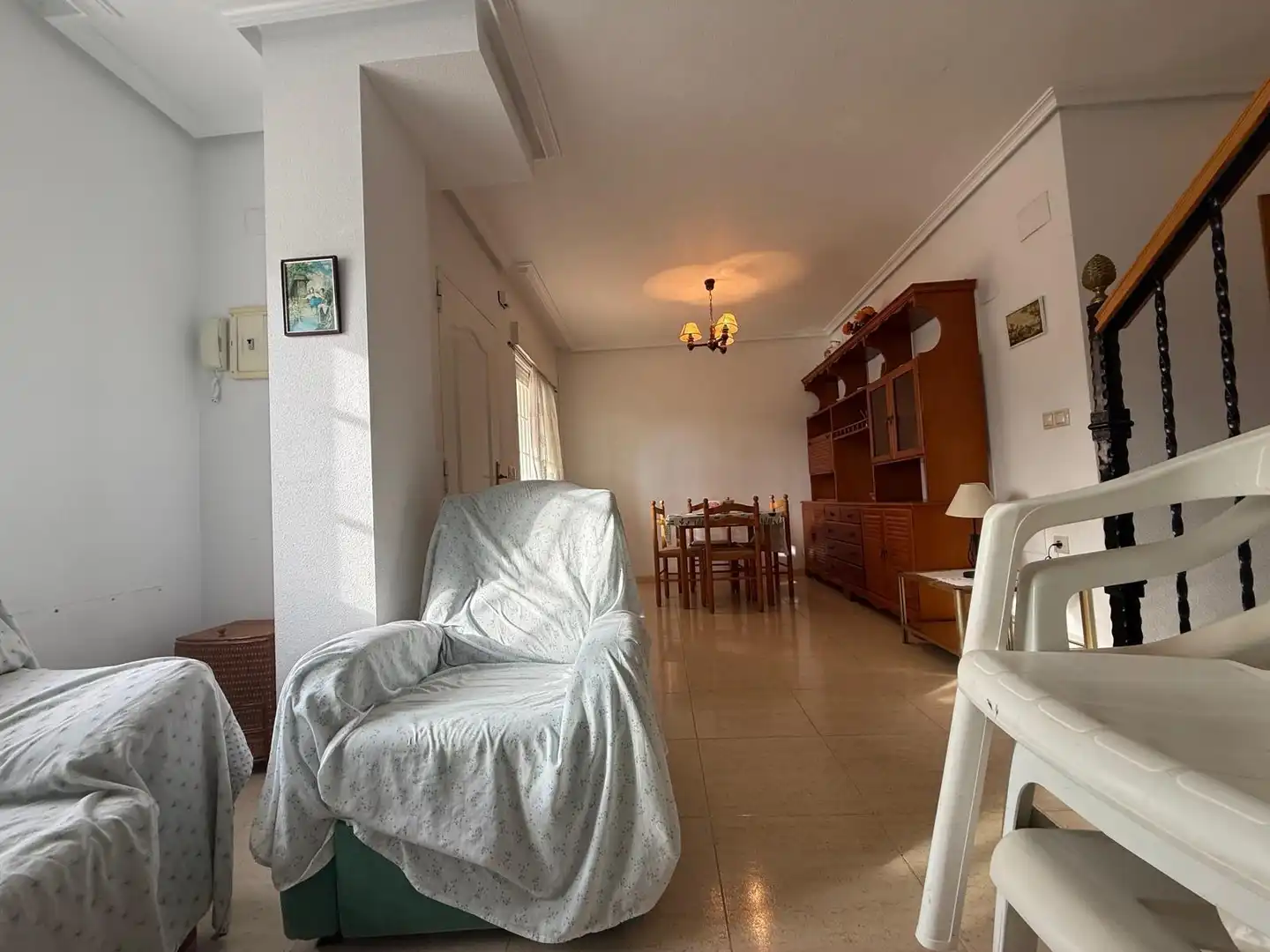 Sala d'estar de Casa o xalet en venda en El Mojón