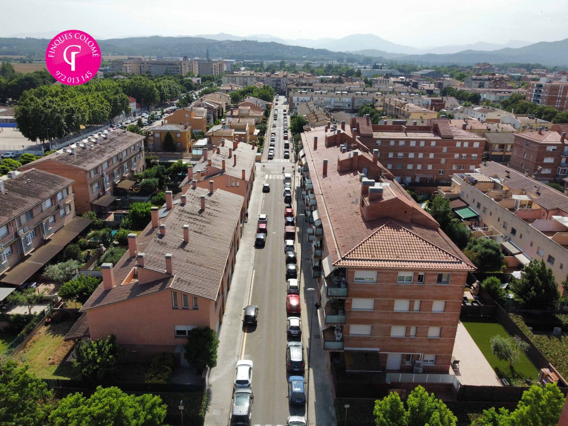 Vista exterior de Pis en venda en Girona Capital amb Aire condicionat, Calefacció i Moblat