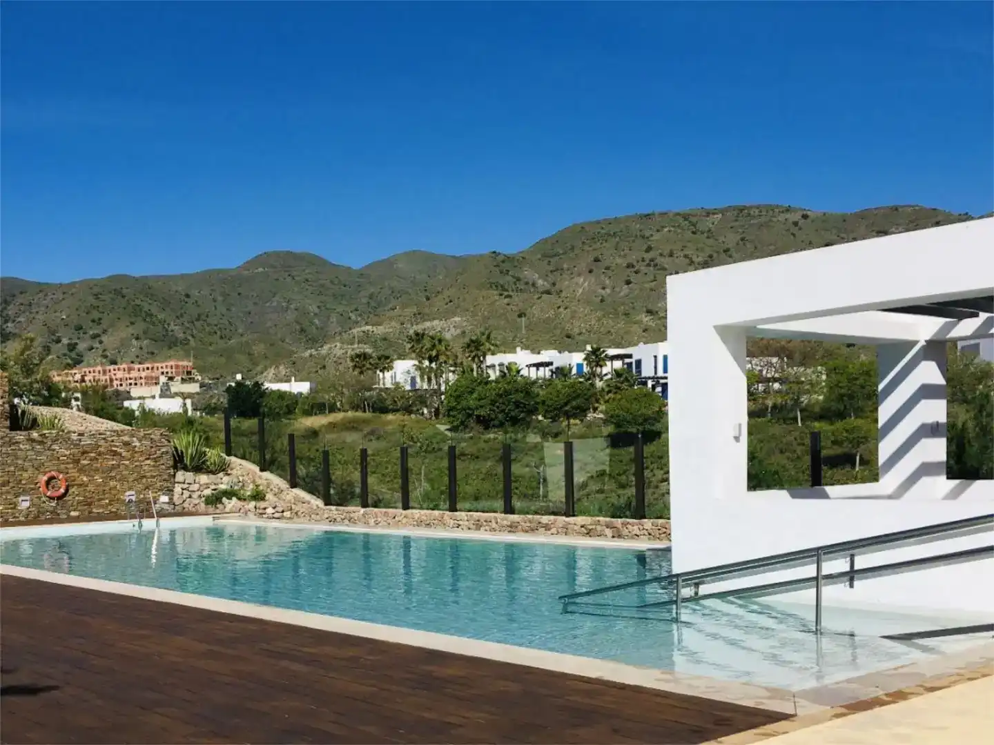 Swimming pool of Flat for sale in Mojácar  with Air Conditioner, Swimming Pool and Balcony
