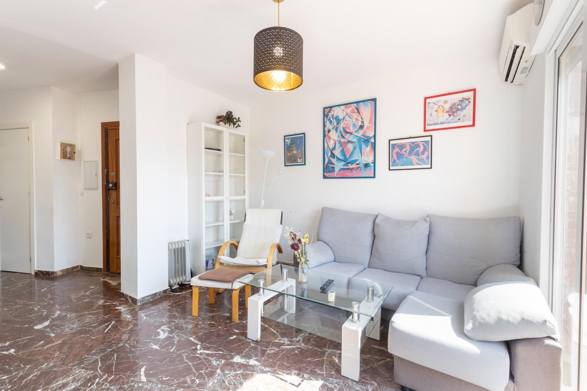 Sala de estar de Ático en venta en  Granada Capital con Aire acondicionado, Calefacción y Terraza