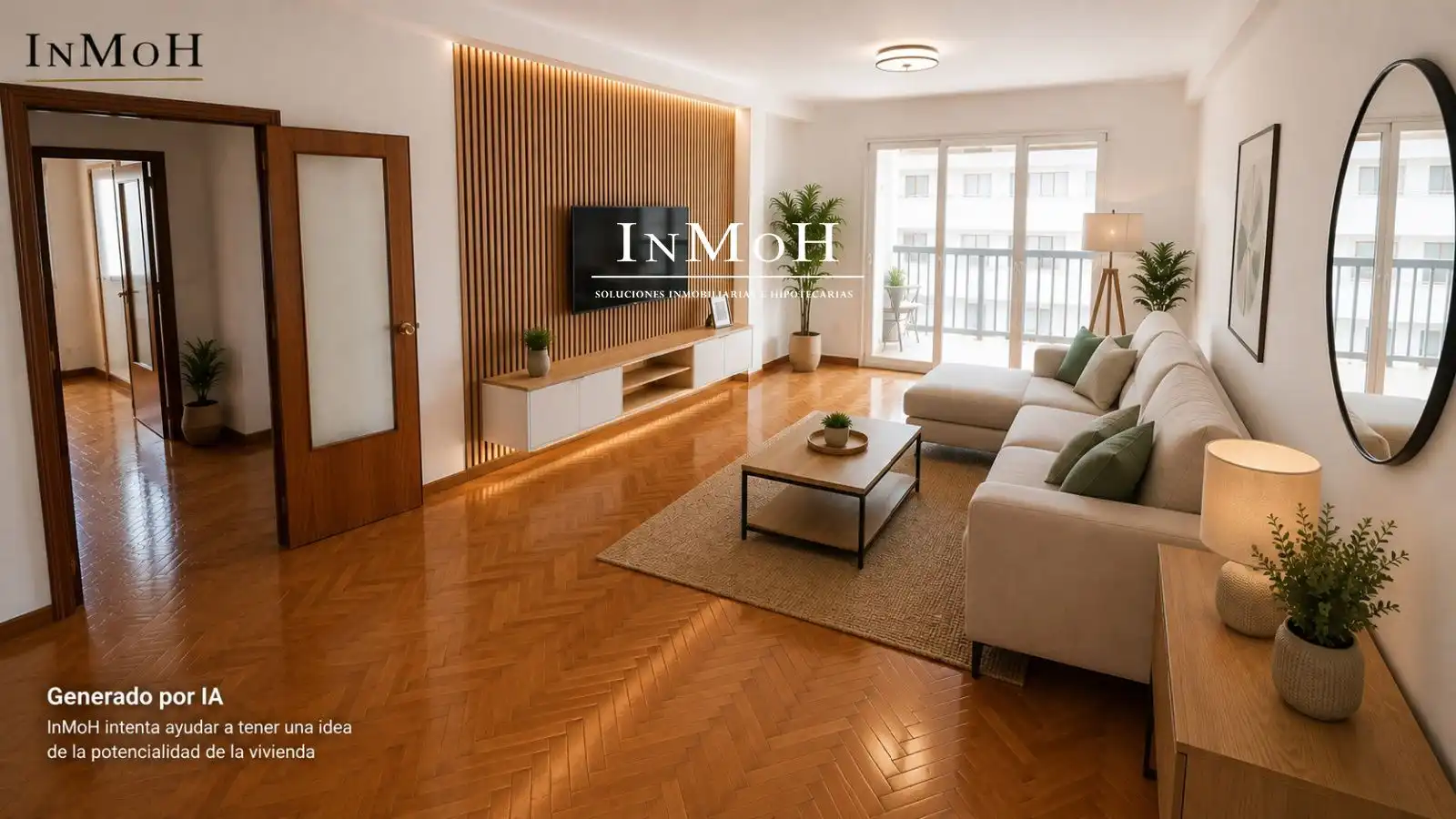 Sala de estar de Piso en venta en San Fernando con Terraza y Balcón