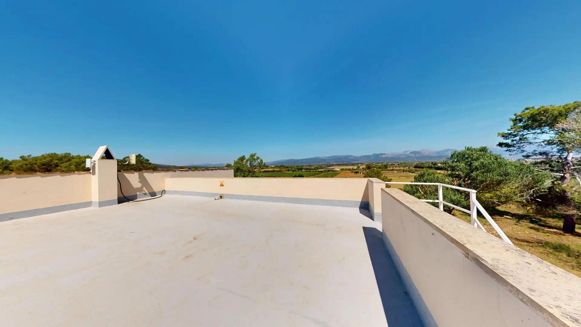 Terrassa de Finca rústica en venda en Sencelles amb Aire condicionat, Calefacció i Jardí privat
