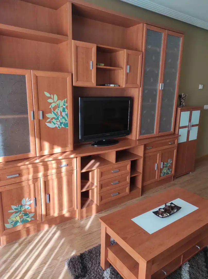 Living room of Flat for sale in Benavente  with Heating, Terrace and Storage room