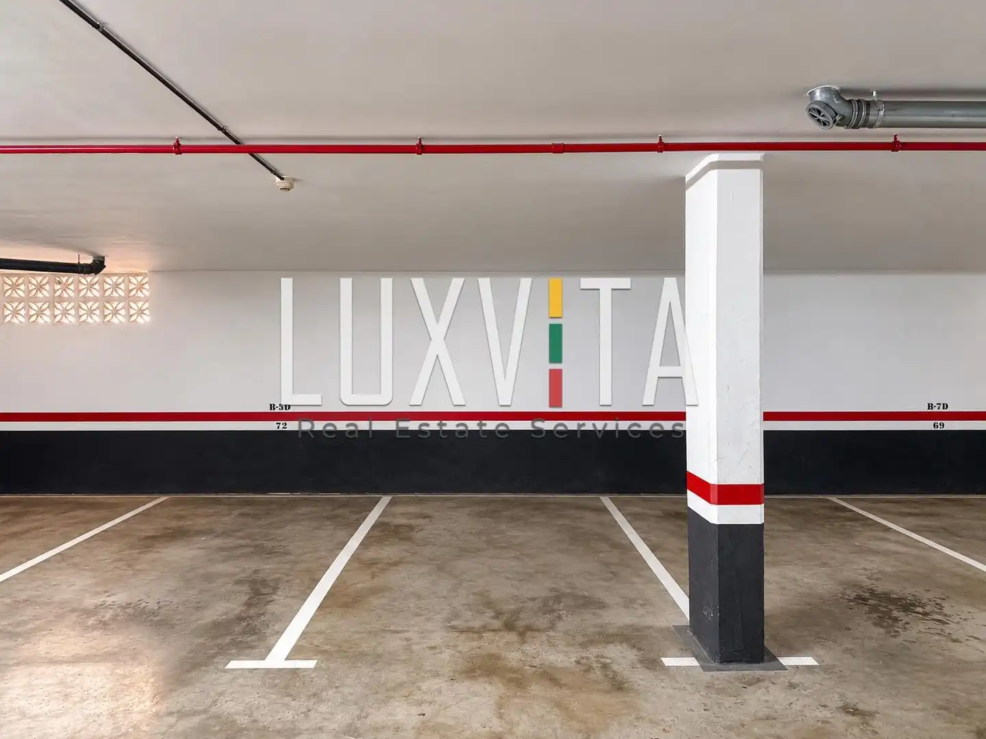 Parking of Flat for sale in Las Rosas