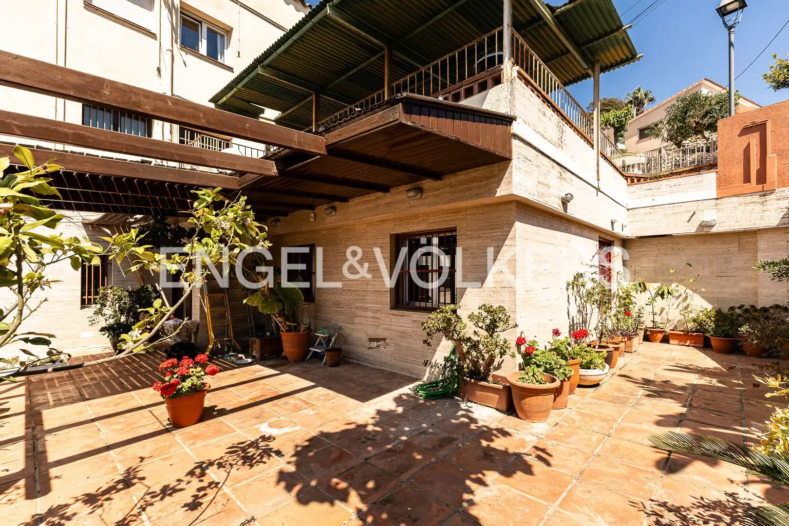 Terrace of Flat for sale in Caldes d'Estrac  with Air Conditioner, Heating and Private garden