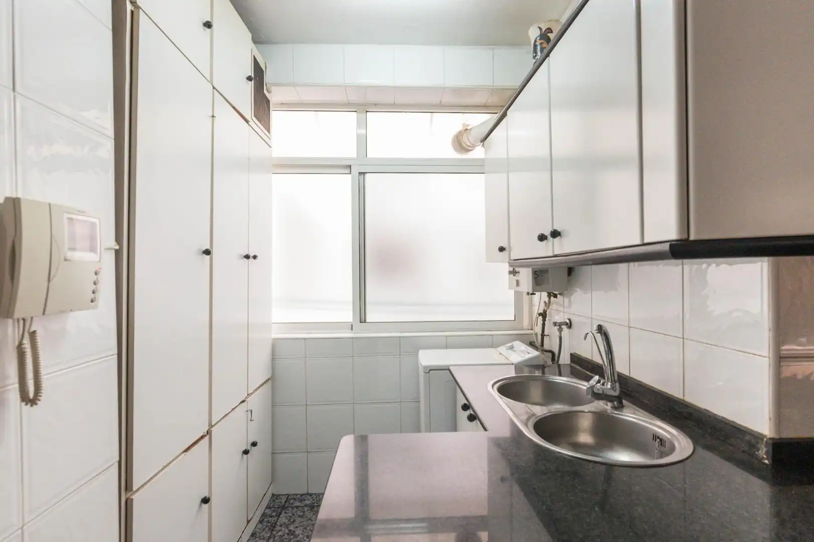 Küche von Wohnung zur Miete in Murcia mit Klimaanlage, Terrasse und Abstellraum