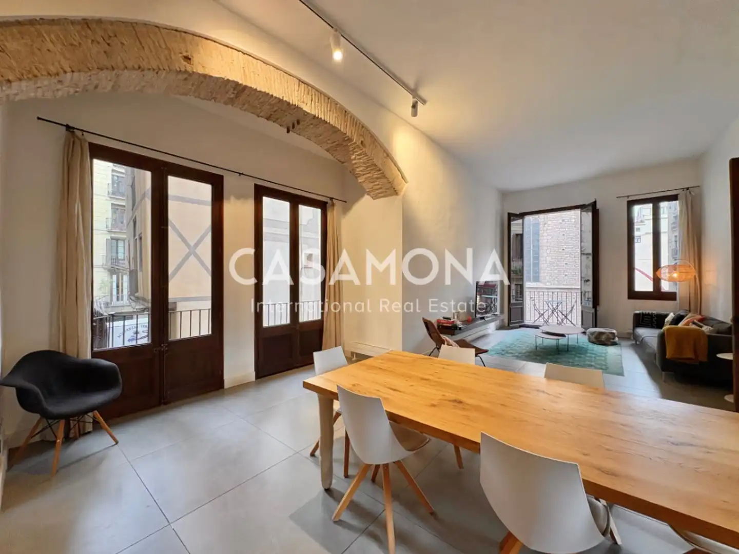 Außenansicht von Maisonette zur Miete in Barcelona mit Klimaanlage, Heizung und Abstellraum
