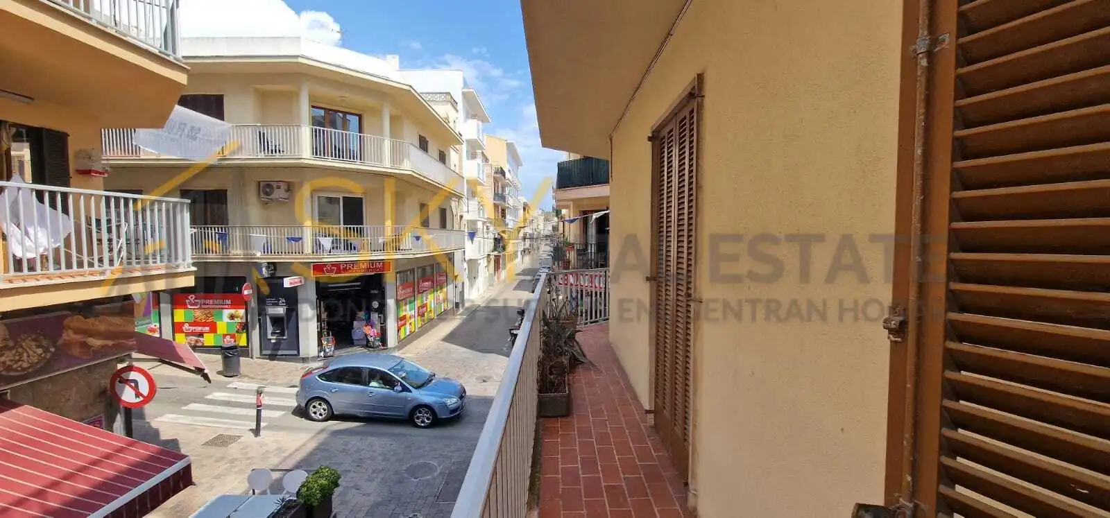 Vista exterior de Pis en venda en  Palma de Mallorca amb Aire condicionat, Terrassa i Moblat