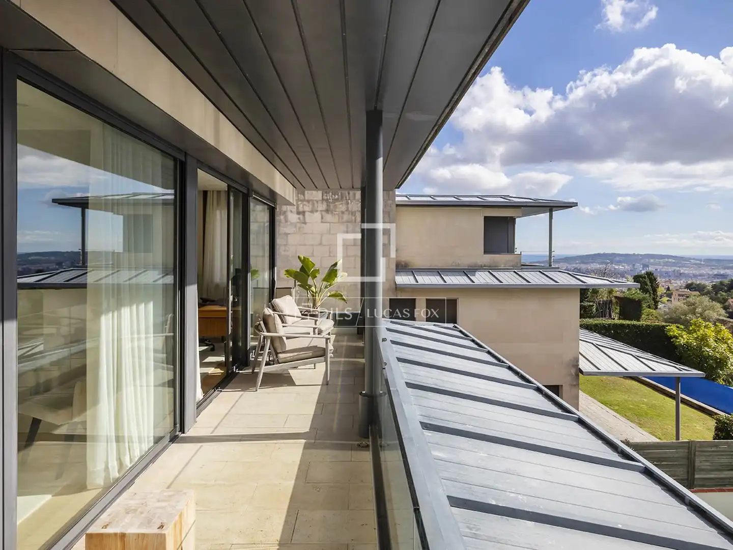 Terraza de Casa o chalet en venta en Barcelona con Aire acondicionado, Calefacción y Jardín privado