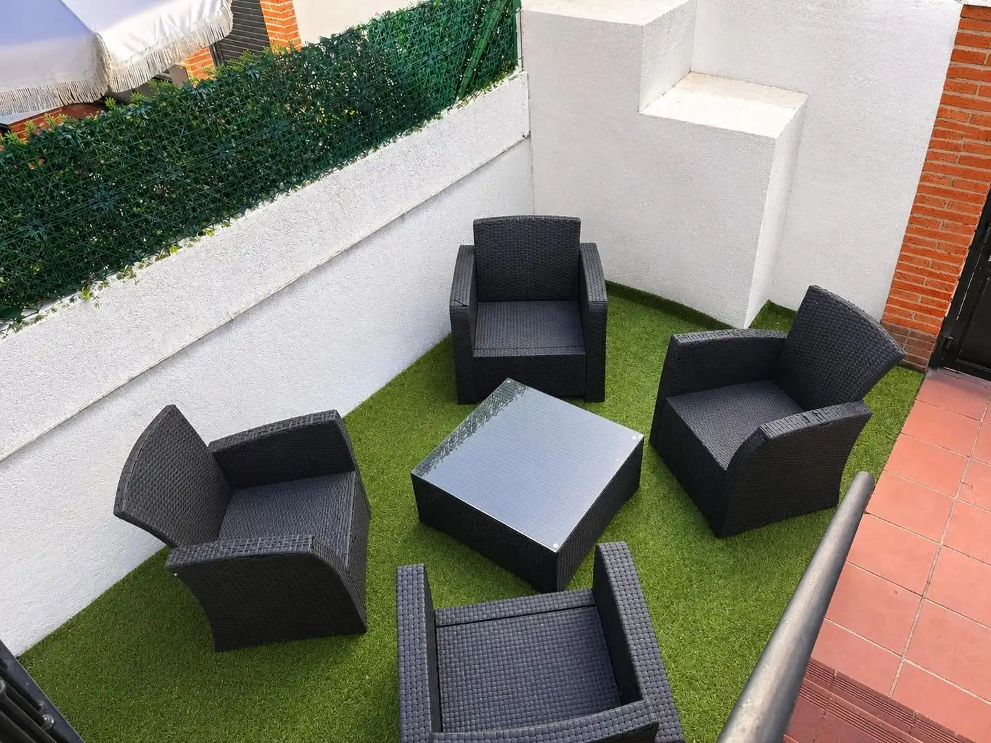 Terraza de Casa adosada en venta en Valdemoro con Calefacción, Jardín privado y Terraza
