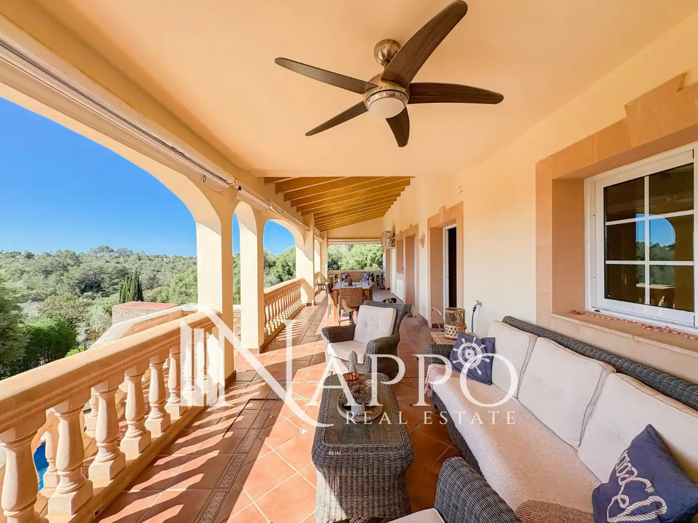 Terrassa de Casa o xalet en venda en  Palma de Mallorca amb Aire condicionat, Calefacció i Jardí privat