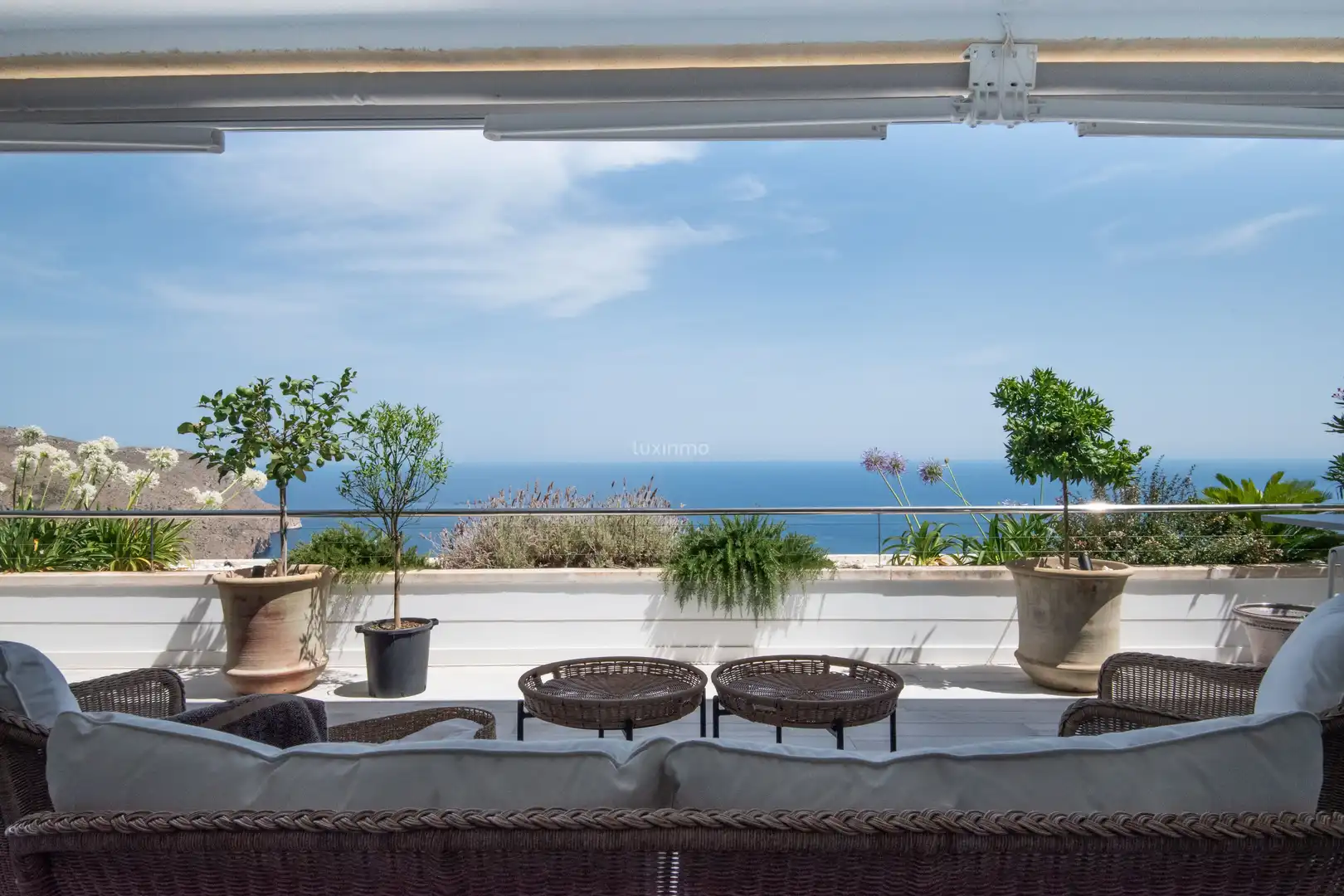 Terraza de Ático en venta en Altea con Aire acondicionado, Jardín privado y Terraza