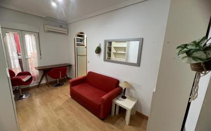 Living room of Flat to rent in  Madrid Capital  with Air Conditioner and Furnished