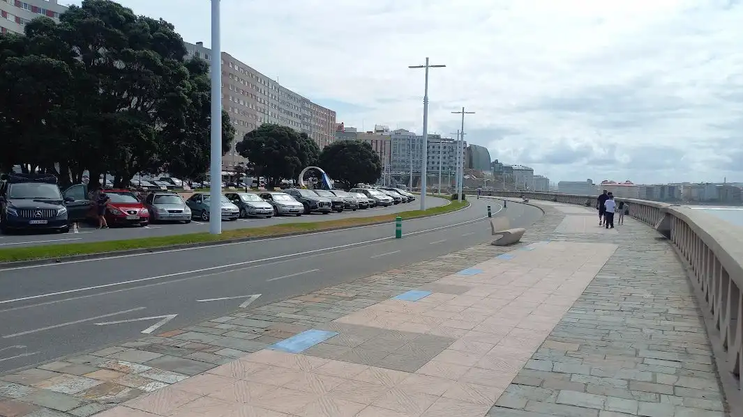 Vista exterior de Pis en venda en A Coruña Capital 