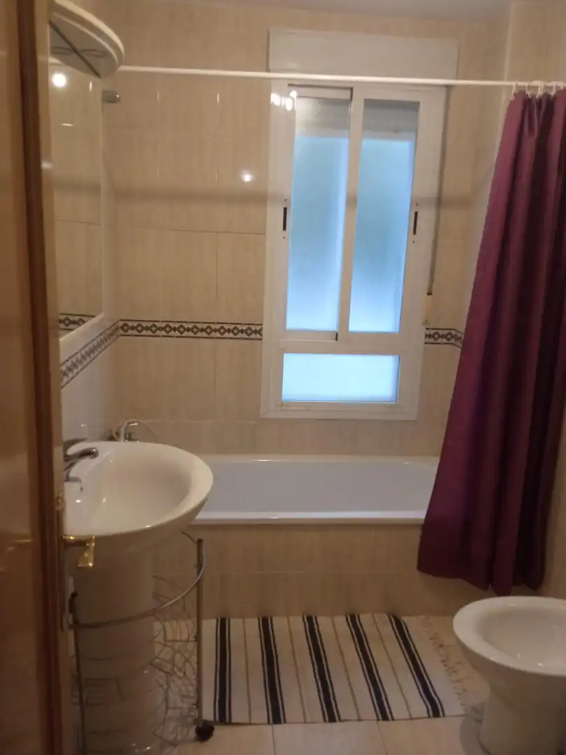Bathroom of Flat for sale in Ciudad Real  with Heating, Private garden and Furnished