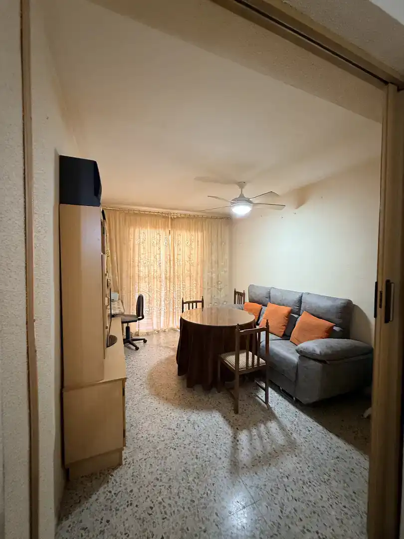 Sala d'estar de Finca rústica en venda en Torrecampo amb Parquet, Traster i Moblat