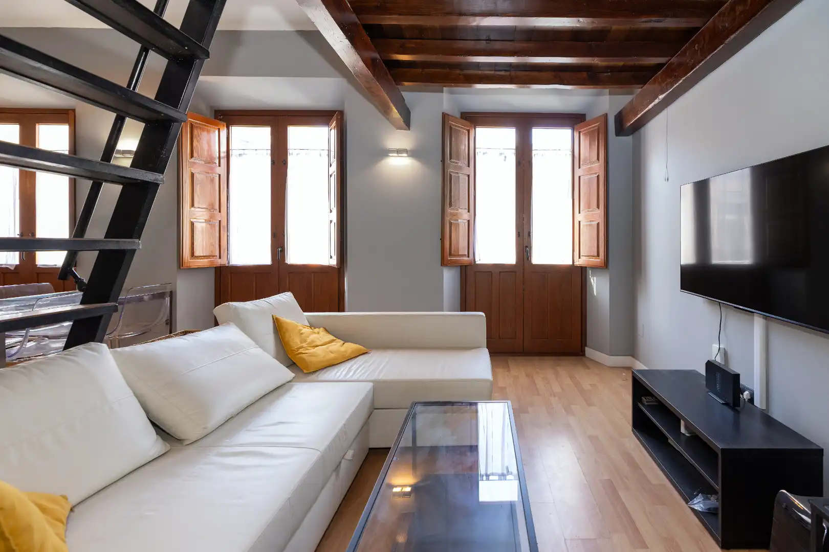 Sala d'estar de Apartament en venda en Málaga amb Aire condicionat, Calefacció i Balcó