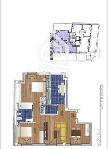 Ático en Venta en Vistahermosa