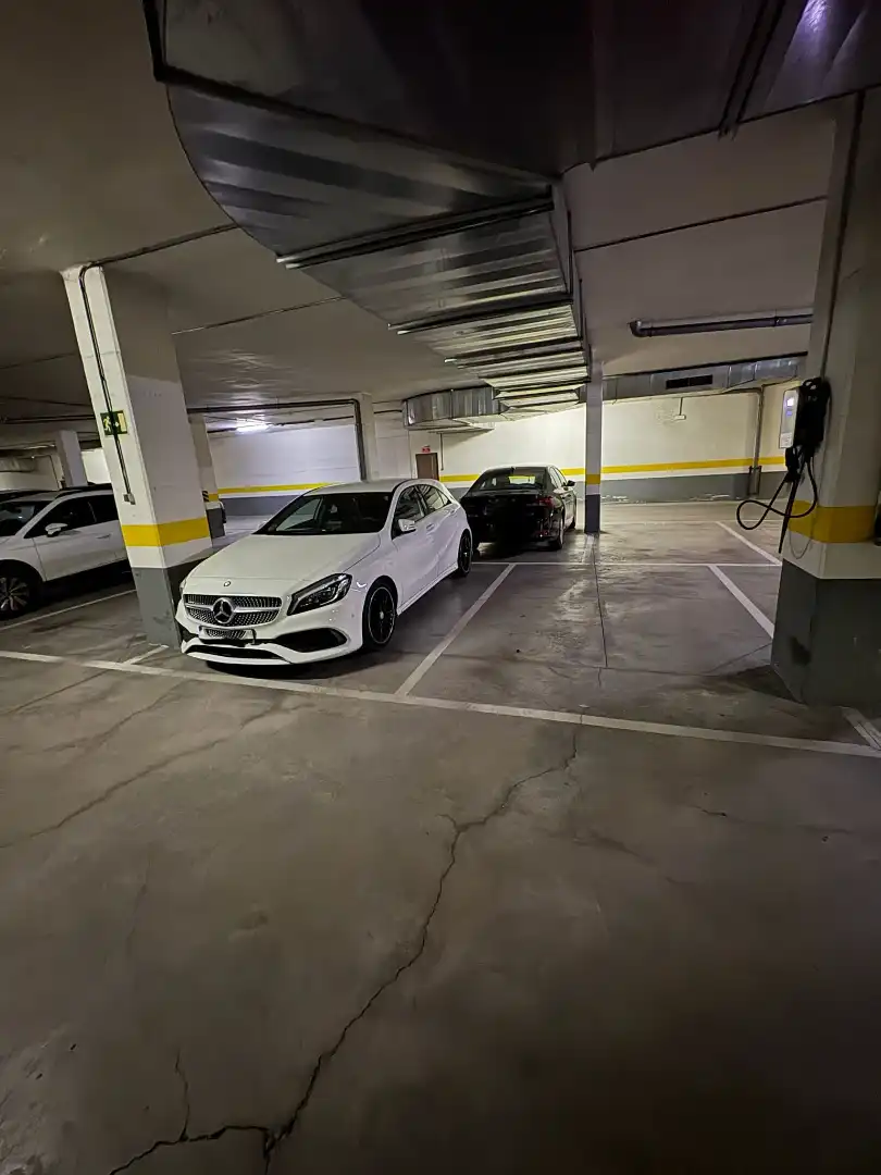 Parking of Flat for sale in Madrid  with Air Conditioner, Heating and Storage room