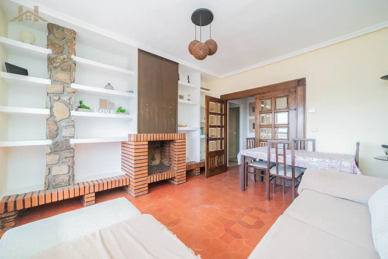 Sala d'estar de Pis en venda en San Martín de Valdeiglesias amb Calefacció i Terrassa