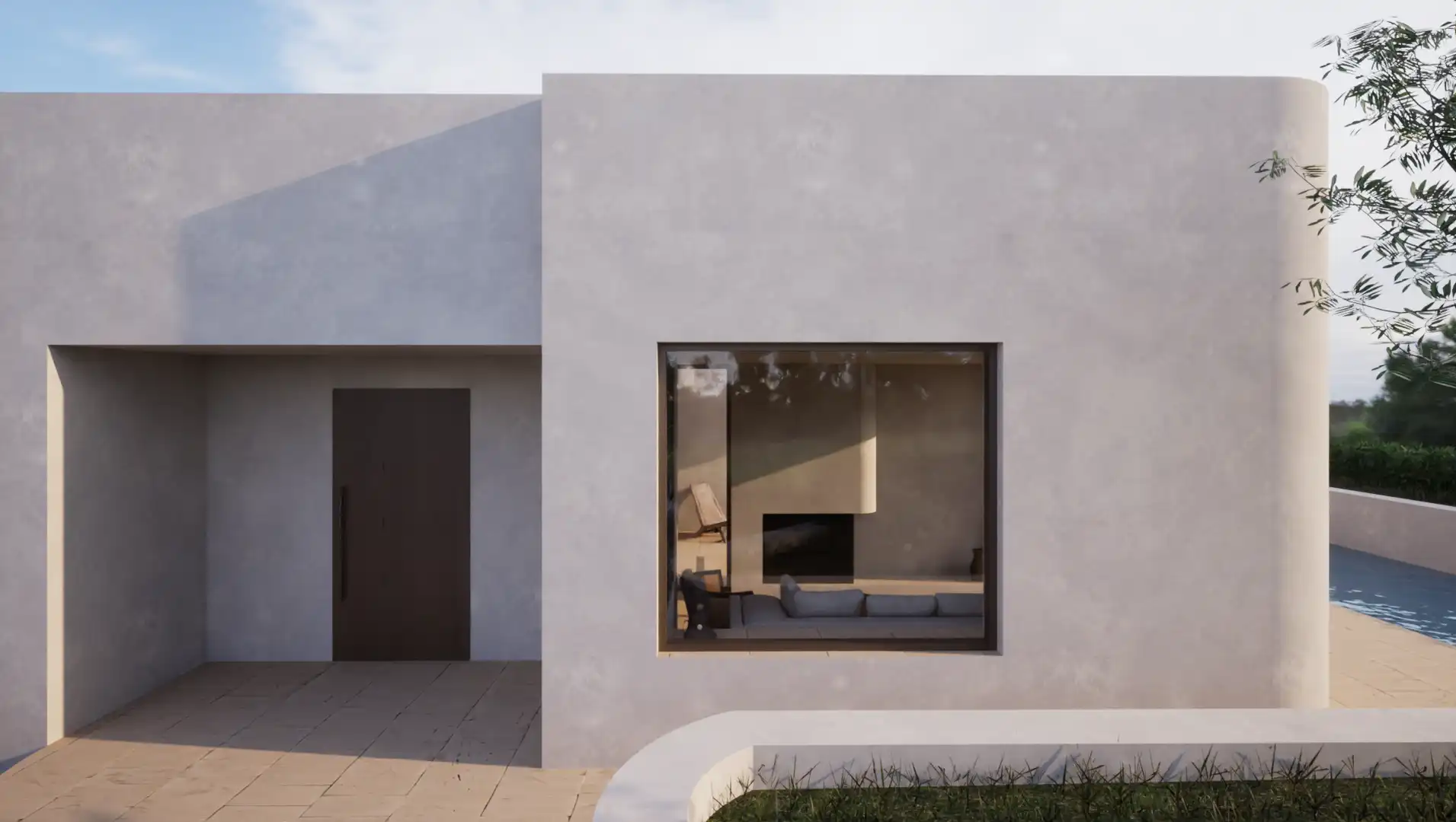 Exterior view of Country homes for sale in Benalup-Casas Viejas  with Terrace and Swimming Pool