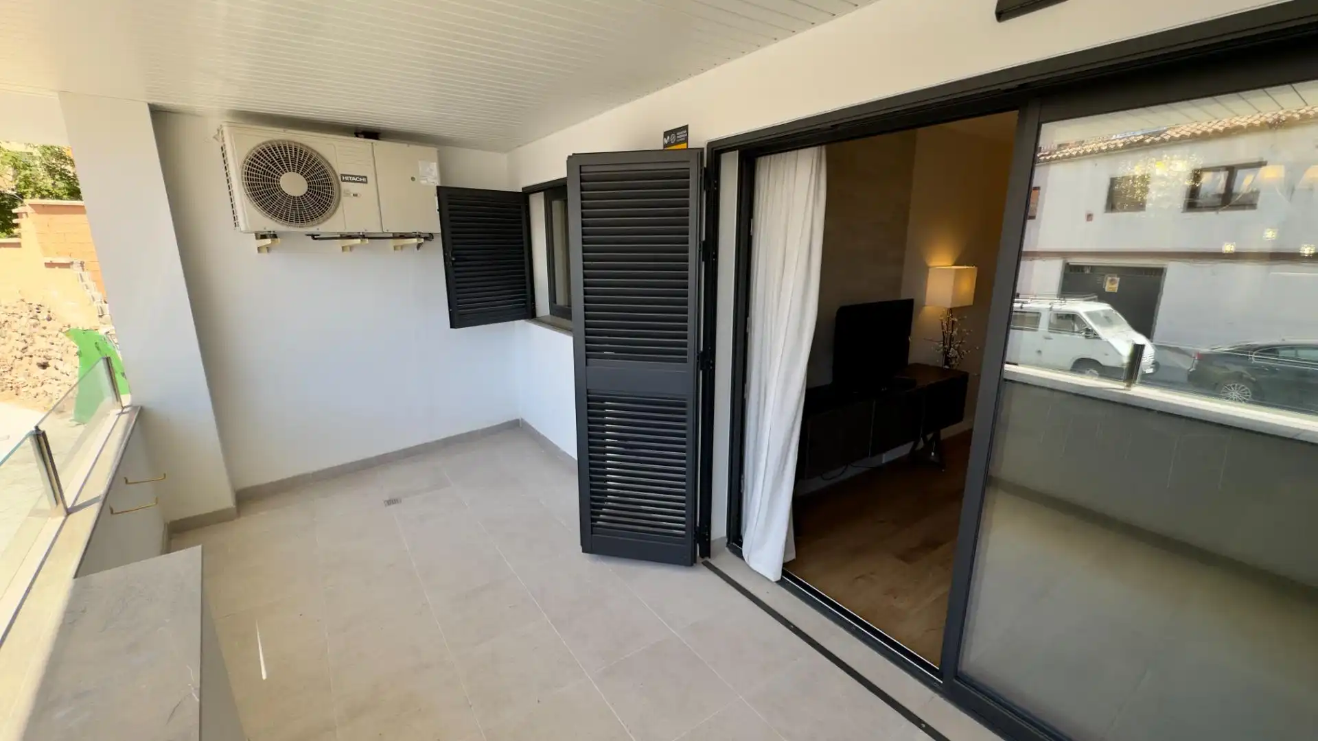 Balcony of Flat for rent in Granada  with Air Conditioner, Heating and Terrace
