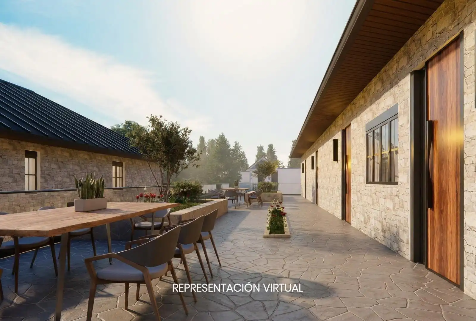 Terrasse von Gebäude zum Verkauf in Guadarrama
