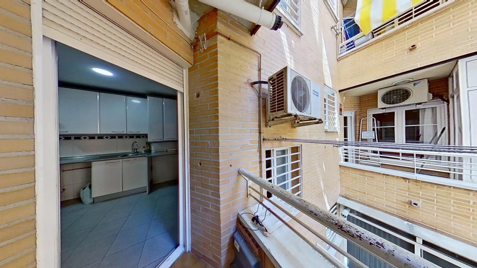Balcony of Flat for sale in Getafe  with Private garden, Parquet flooring and Terrace