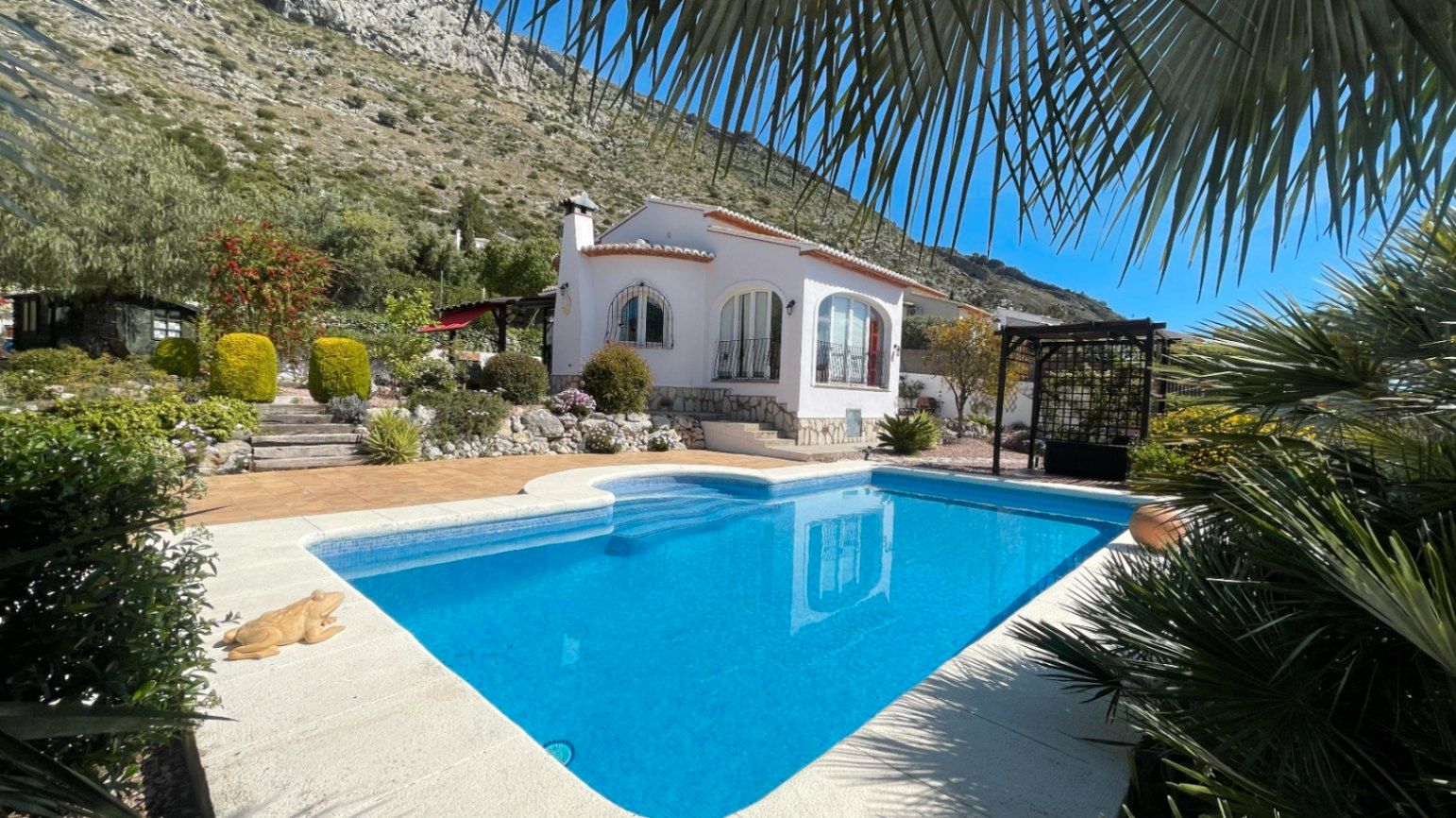 Exterior view of House or chalet for sale in Benigembla  with Air Conditioner, Heating and Private garden