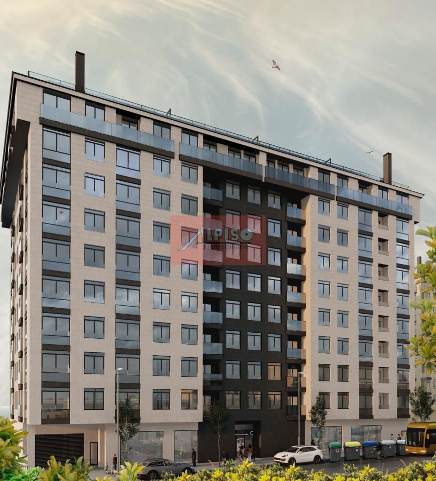 Vista exterior de Apartament en venda en Ourense Capital  amb Calefacció i Balcó
