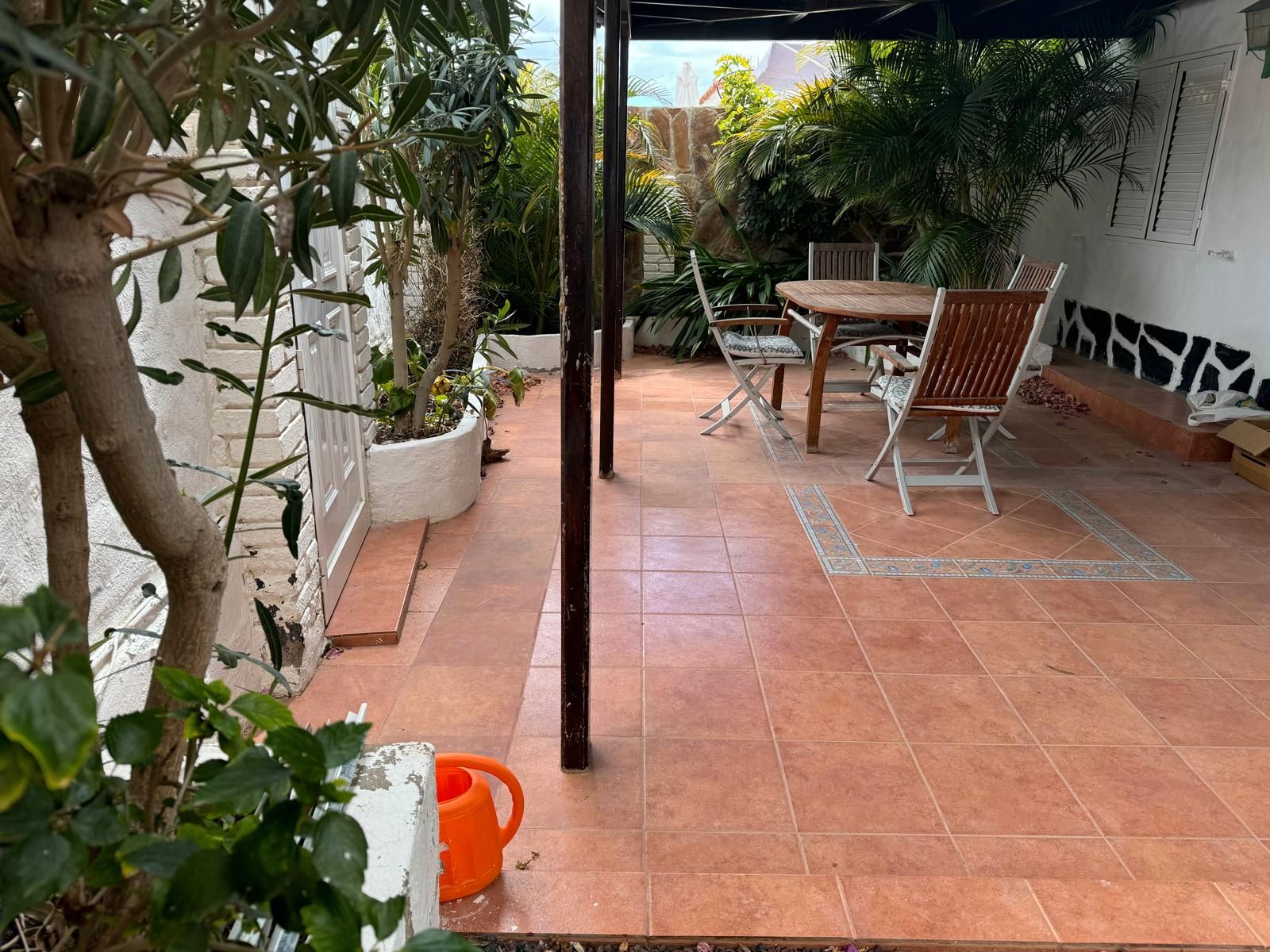 Terrace of House or chalet for sale in San Bartolomé de Tirajana  with Private garden, Terrace and Furnished
